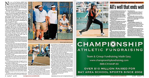 Benicia Softball