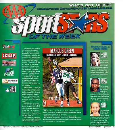 SportStars of the Week