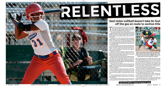 East Union Girls Softball