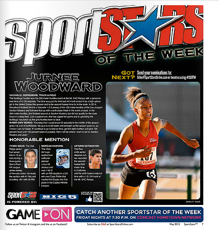 Jurnee Woodward AOTW