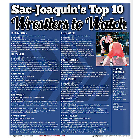 WRESTLING TOP 10 1-17-13