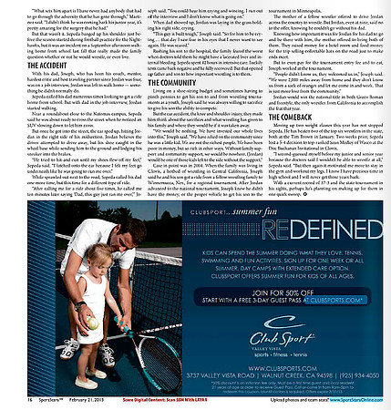 SportStars Magazine Feature