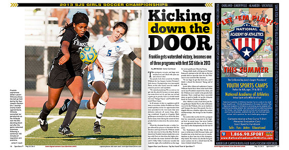 2013 Franklin Girls Soccer Feature 1
