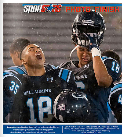 Photo Finish Bellarmine Football