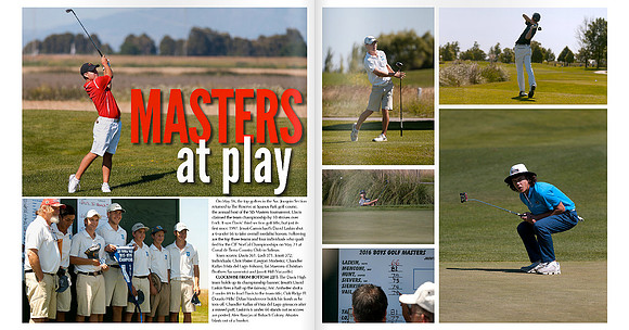 2016 Section Master's Boys Golf