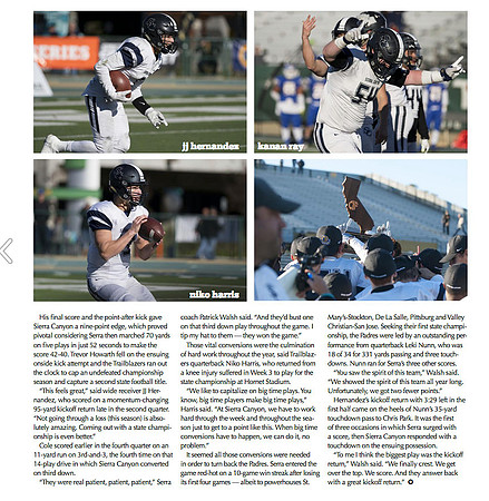 Sierra Canyon Football Feature 2