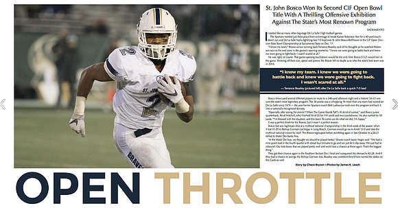 St. John Bosco Football 1
