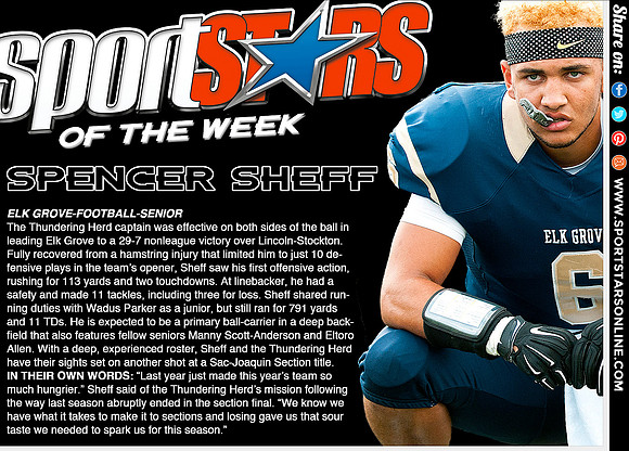 SSOTW Spencer Sheff