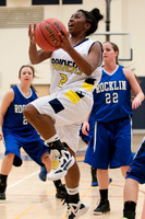 SJS D2 GIRLS VARSITY BASKETBALL PLAYOFFS RIVER CITY VS. ROCKLIN 2/21/12