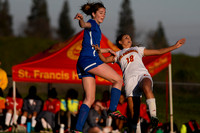 DAVIS VS. ST. FRANCIS VARSITY GIRLS SOCCER 1/27/17