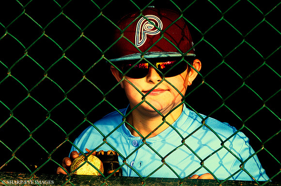 West Sacramento Little League baseball player