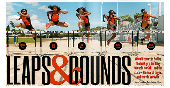 Vacaville Girls Hurdlers Feature